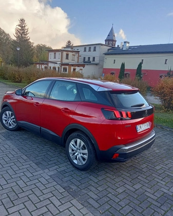 Peugeot 3008 cena 72000 przebieg: 67158, rok produkcji 2019 z Wrocław małe 56